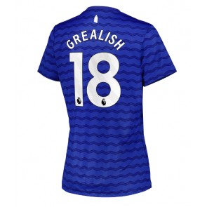 Everton Jack Grealish #18 Hjemmebanetrøje Dame 2025-26 Kortærmet